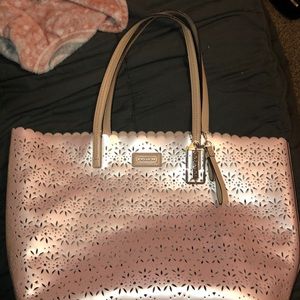 CUTE! Coach Pink Tote Purse Authentic